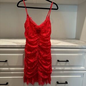 For Love & Lemons Della Mini Dress